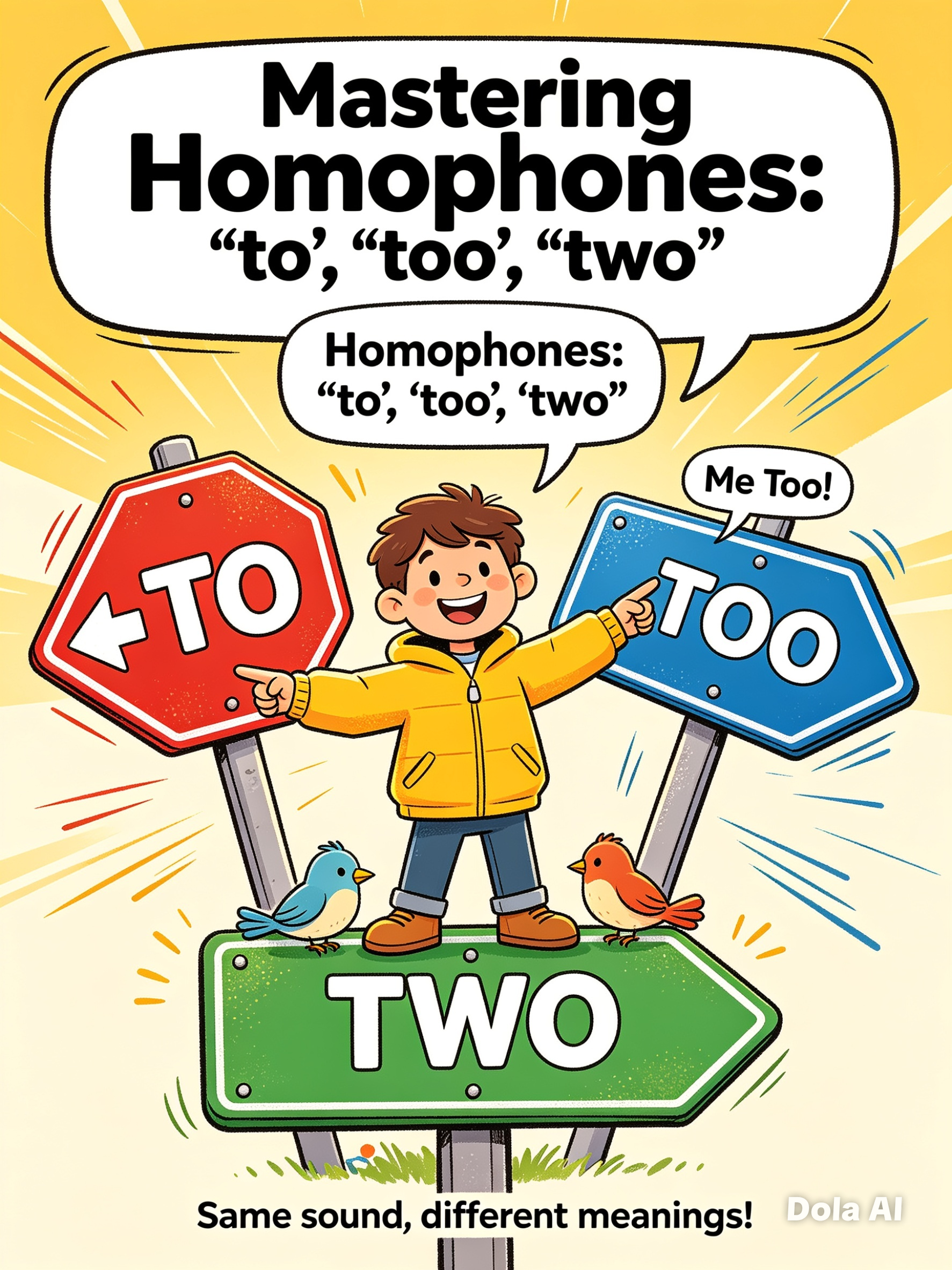 Homophones Mais Comuns em Inglês